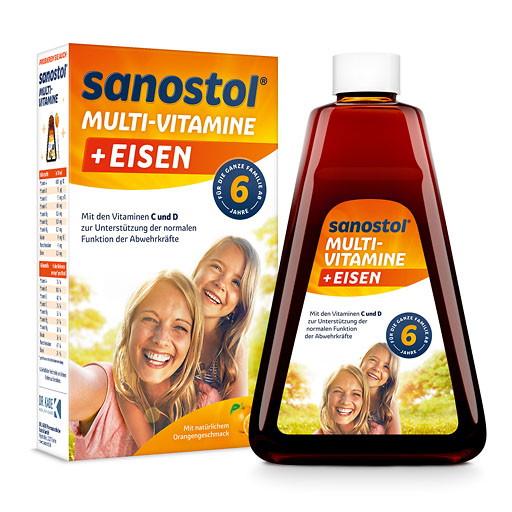 SANOSTOL plus Eisen Saft