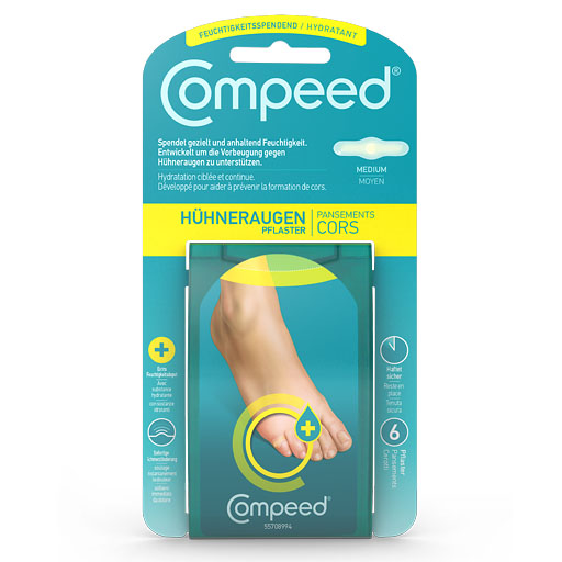 COMPEED H&uuml;hneraugen Pflaster feuchtigkeitsspendend