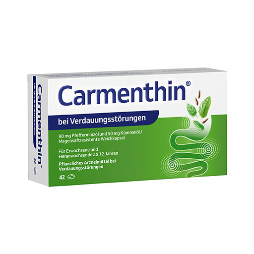 CARMENTHIN bei Verdauungsst&ouml;rungen msr.Weichkaps.