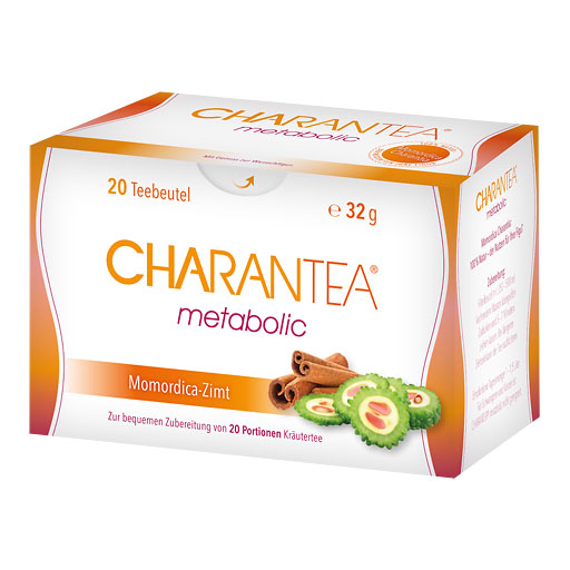 CHARANTEA metabolic Zimt Kr&auml;utertee Filterbeutel