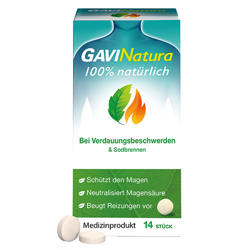 GAVINATURA nat&uuml;rlich bei Verdauungsbeschwerden Lutschtabletten
