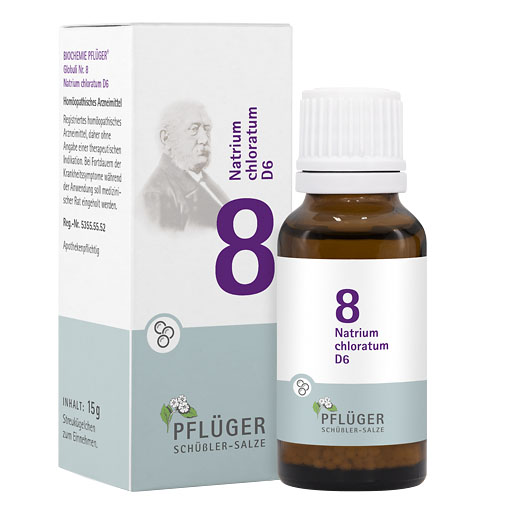 BIOCHEMIE Pfl&uuml;ger 8 Natrium chloratum D 6 Globuli