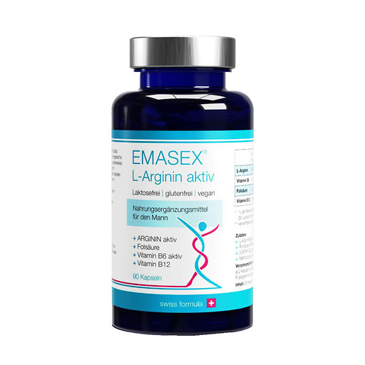 EMASEX L-Arginin aktiv Kapseln