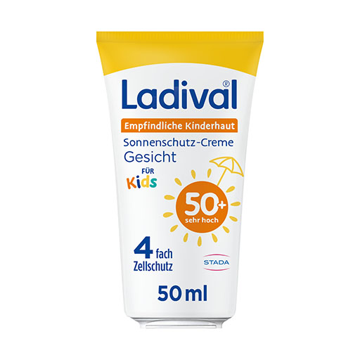 LADIVAL empfindliche Kinderhaut Creme LSF 50+