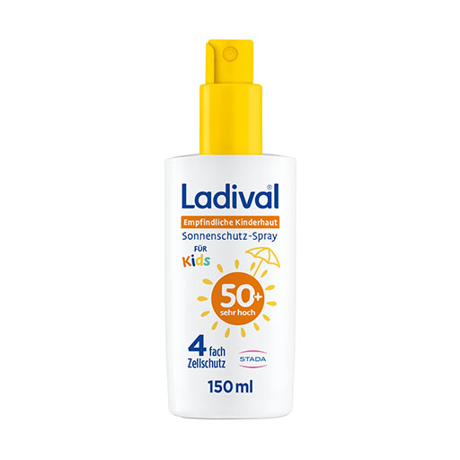 LADIVAL empfindliche Kinderhaut Spray LSF 50+